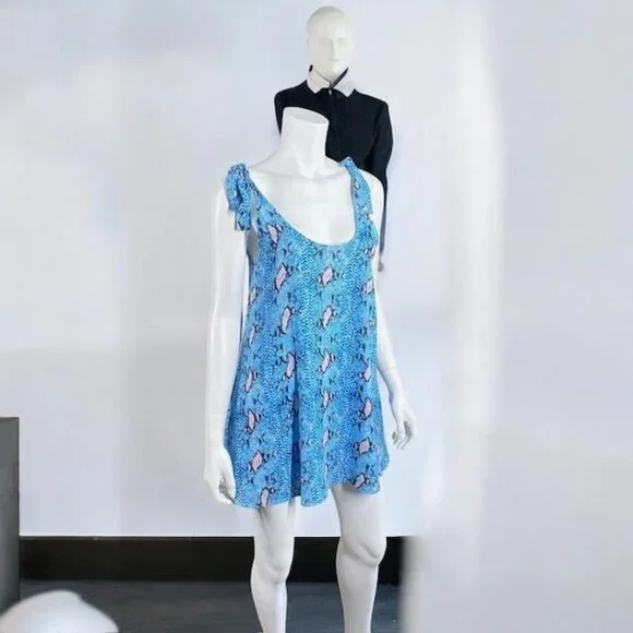 Buddy Love Kerr Mini Dress Cobalt Blue Size XS - Picture 12 of 16